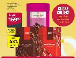 Fleggaard Toms Festival, Mini Favoritter el. Anthon Berg Chocolate Selection tilbud