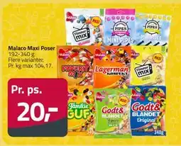 Fleggaard Malaco Maxi Poser tilbud