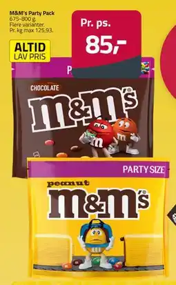 Fleggaard M&M’s Party Pack tilbud