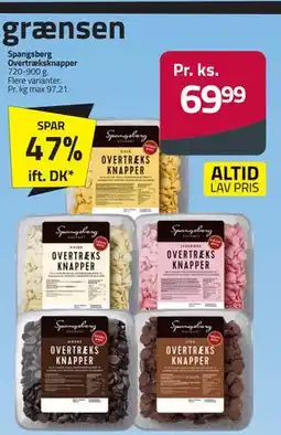 Fleggaard Spangsberg Overtræksknapper tilbud