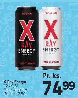 Fleggaard X-Ray Energy tilbud