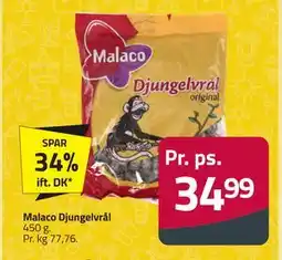 Fleggaard Malaco Djungelvrål tilbud