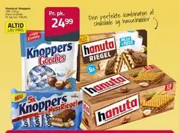 Fleggaard Hanuta el. Knoppers tilbud