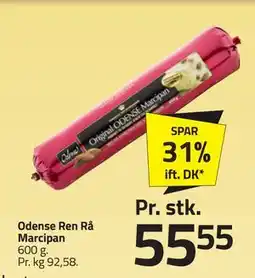 Fleggaard Odense Ren Rå Marcipan tilbud