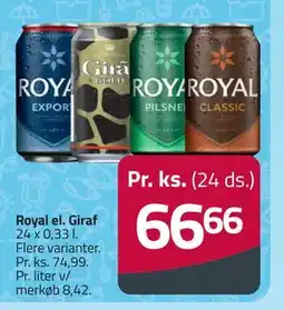 Fleggaard Royal el. Giraf tilbud