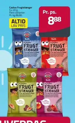 Fleggaard Castus Frugtstænger tilbud