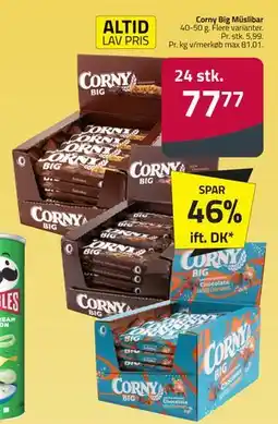 Fleggaard Corny Big Müslibar tilbud