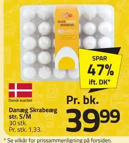 Fleggaard Danæg Skrabeæg str. S/M tilbud