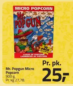 Fleggaard Mr. Popgun Micro Popcorn tilbud