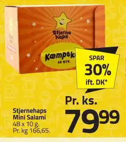 Fleggaard Stjernehaps Mini Salami tilbud