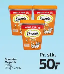 Fleggaard Dreamies Megatub tilbud