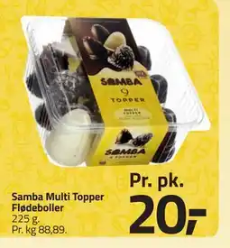 Fleggaard Samba Multi Topper Flødeboller tilbud