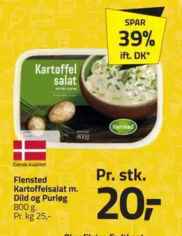 Fleggaard Flensted Kartoffelsalat m. Dild og Purløg tilbud