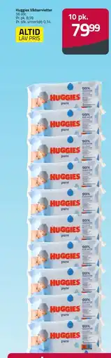 Fleggaard Huggies Vådservietter tilbud