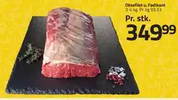 Fleggaard Oksefilet u. Fedtkant tilbud