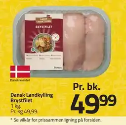 Fleggaard Dansk Landkylling Brystfilet tilbud