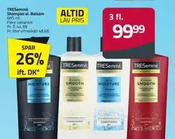 Fleggaard TRESemmé Shampoo el. Balsam tilbud
