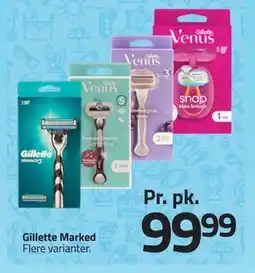 Fleggaard Gillette Marked tilbud