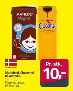 Fleggaard Matilde el. Chocomel Kakaomælk tilbud