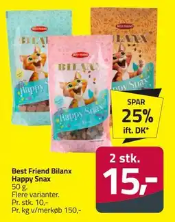 Fleggaard Best Friend Bilanx Happy Snax tilbud