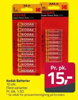Fleggaard Kodak Batterier tilbud