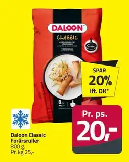 Fleggaard Daloon Classic Forårsruller tilbud