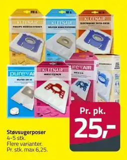 Fleggaard Støvsugerposer tilbud
