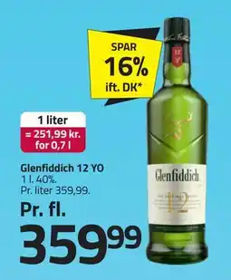 Fleggaard Glenfiddich 12 YO tilbud