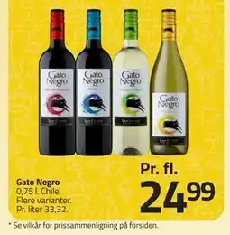 Fleggaard Gato Negro tilbud