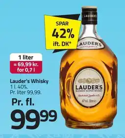 Fleggaard Lauder’s Whisky tilbud