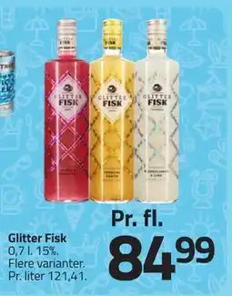 Fleggaard Glitter Fisk tilbud