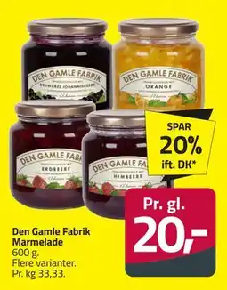 Fleggaard Den Gamle Fabrik Marmelade tilbud