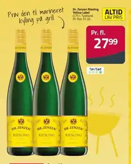 Fleggaard Dr. Zenzen Riesling Yellow Label tilbud