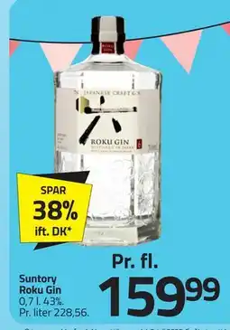 Fleggaard Suntory Roku Gin tilbud