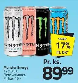 Fleggaard Monster Energy tilbud