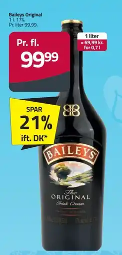 Fleggaard Baileys Original tilbud