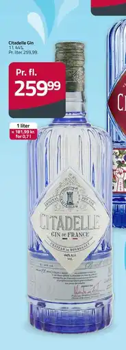 Fleggaard Citadelle Gin tilbud