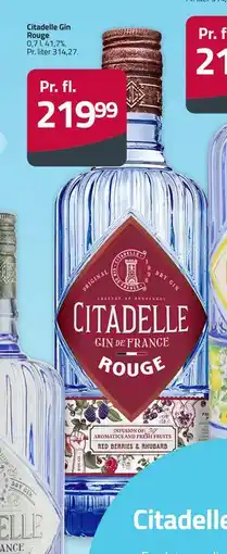 Fleggaard Citadelle Gin Rouge tilbud