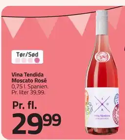 Fleggaard Vina Tendida Moscato Rosé tilbud