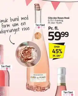 Fleggaard Côte des Roses Rosé tilbud