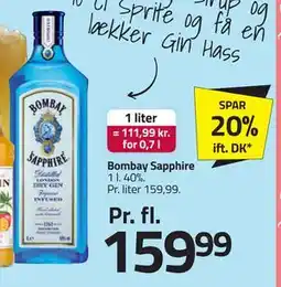 Fleggaard Bombay Sapphire tilbud