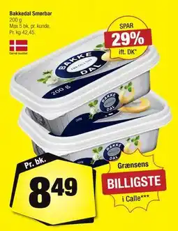 Calle Bakkedal Smørbar tilbud