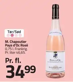 Fleggaard M. Chapoutier Pays d’Oc Rosé tilbud
