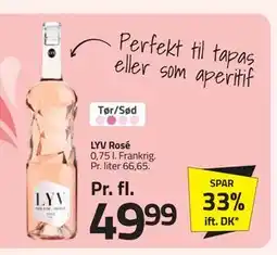 Fleggaard LYV Rosé tilbud
