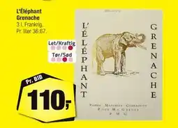 Calle L'Éléphant Grenache tilbud