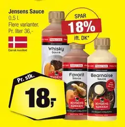Calle Jensens Sauce tilbud
