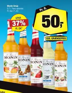 Calle Monin Sirup tilbud