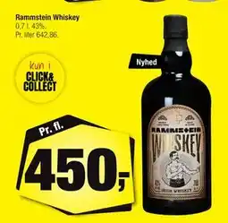 Calle Rammstein Whiskey tilbud