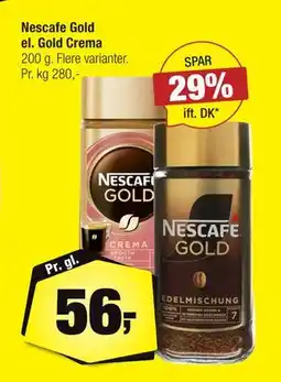 Calle Nescafe Gold el. Gold Crema tilbud