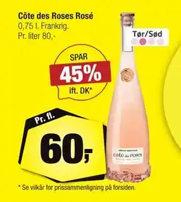 Calle Côte des Roses Rosé tilbud